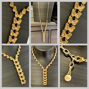 Bella Jack Gold Teardrop Necklace